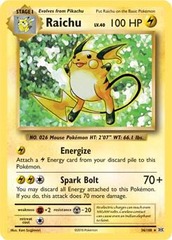 Raichu (XY Evolutions) - 36/108 - Non Holo Theme Deck exclusive